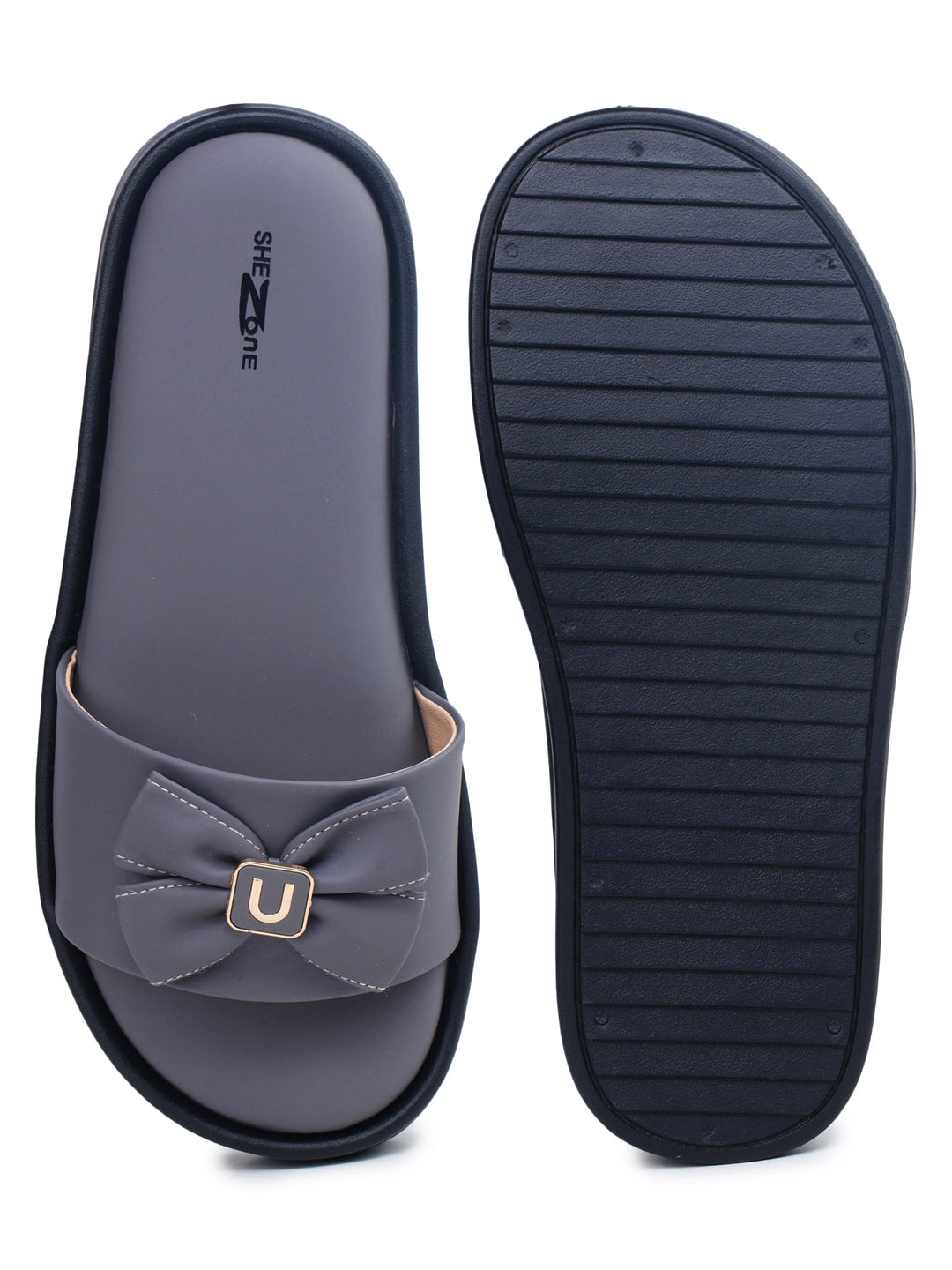 Shezone Grey Women Heels