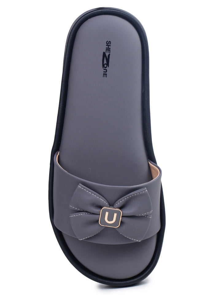 Shezone Grey Women Heels