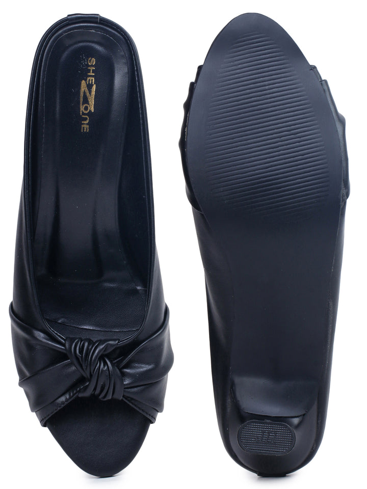 Shezone Black Women Heels