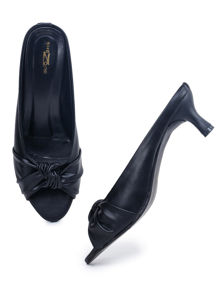 Shezone Black Women Heels