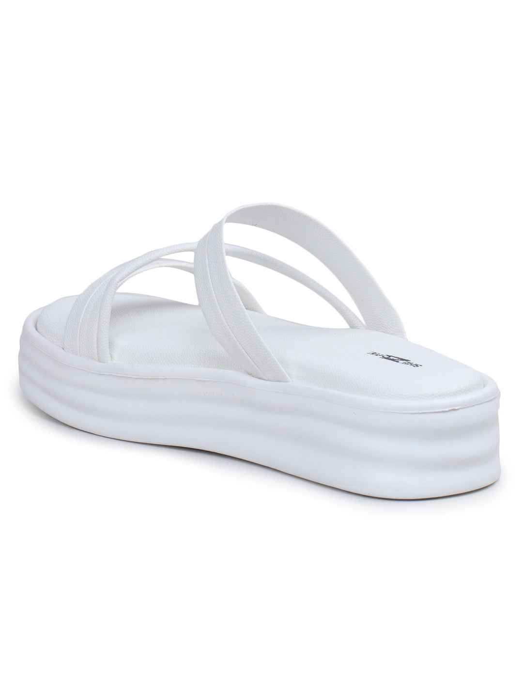 Shezone White Women Heels