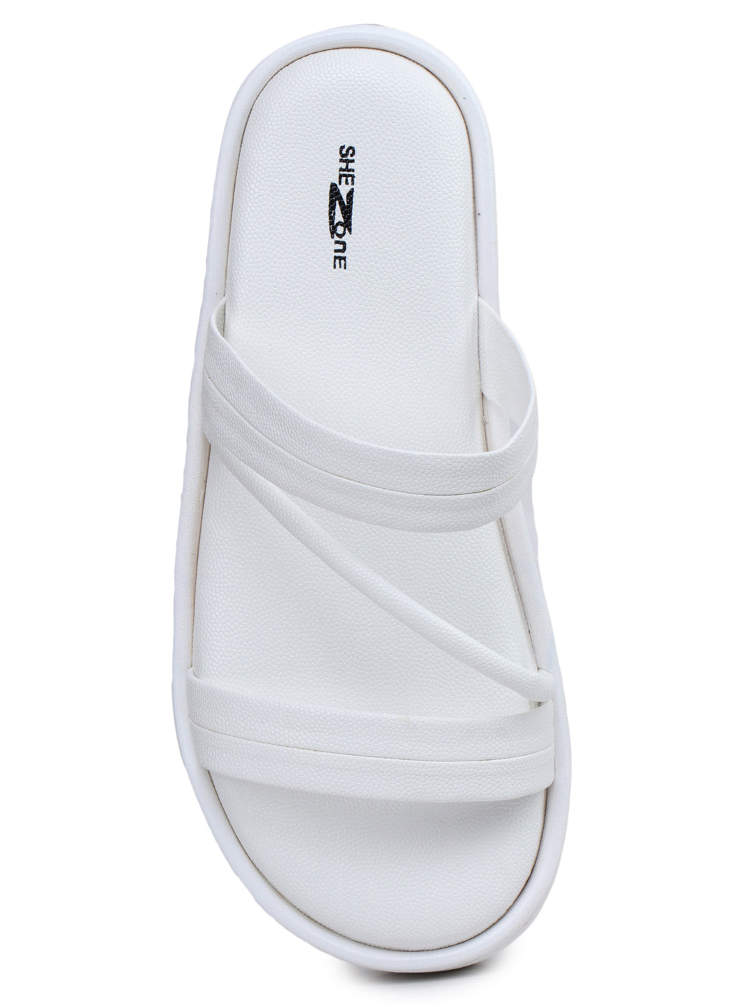 Shezone White Women Heels