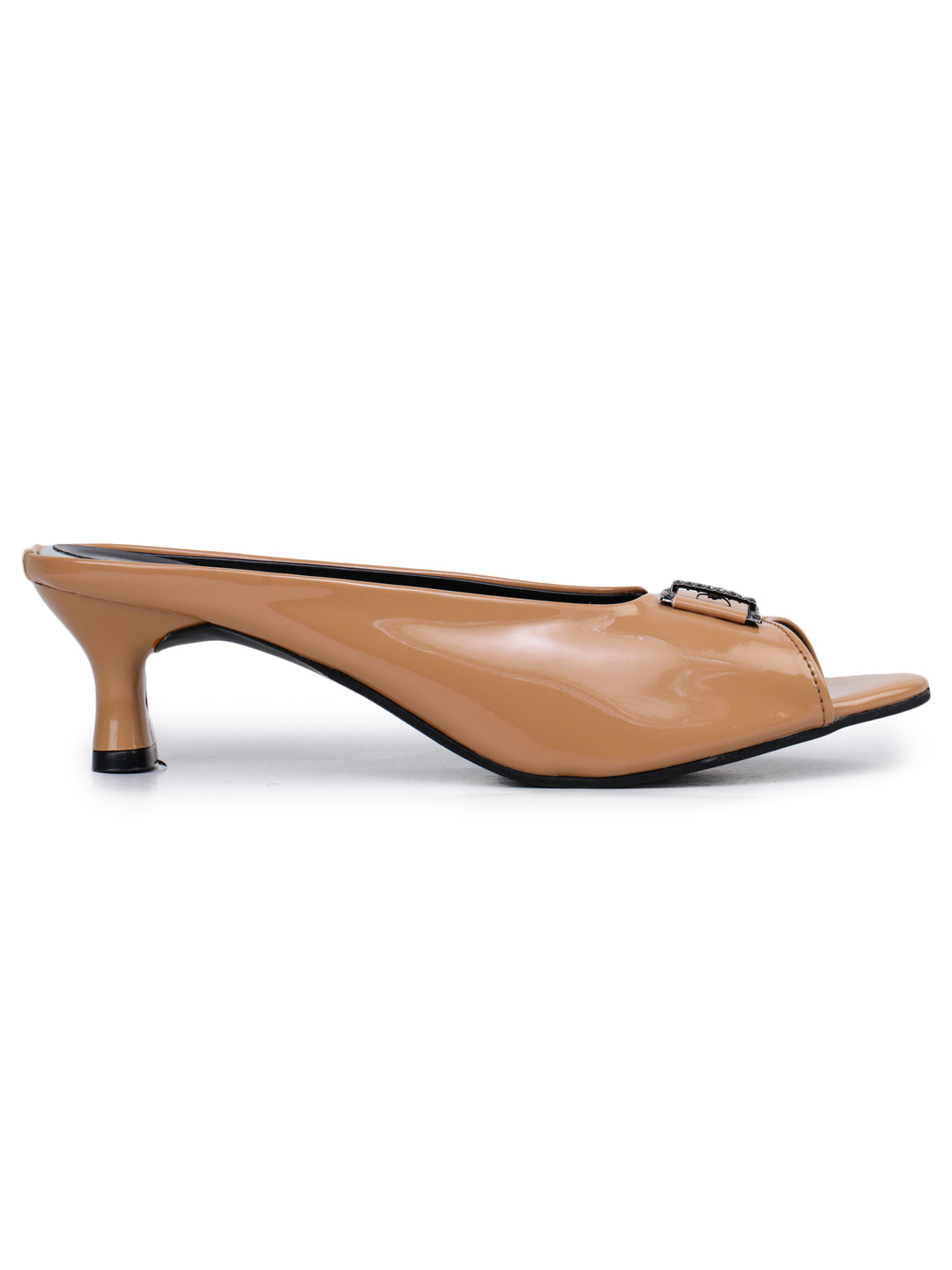 Shezone Beige Women Heels