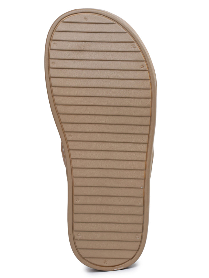 Shezone Beige Women Heels