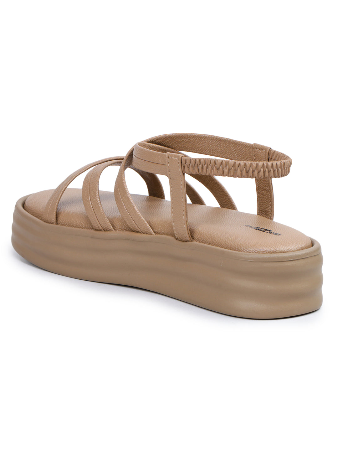 Shezone Beige Women Heels