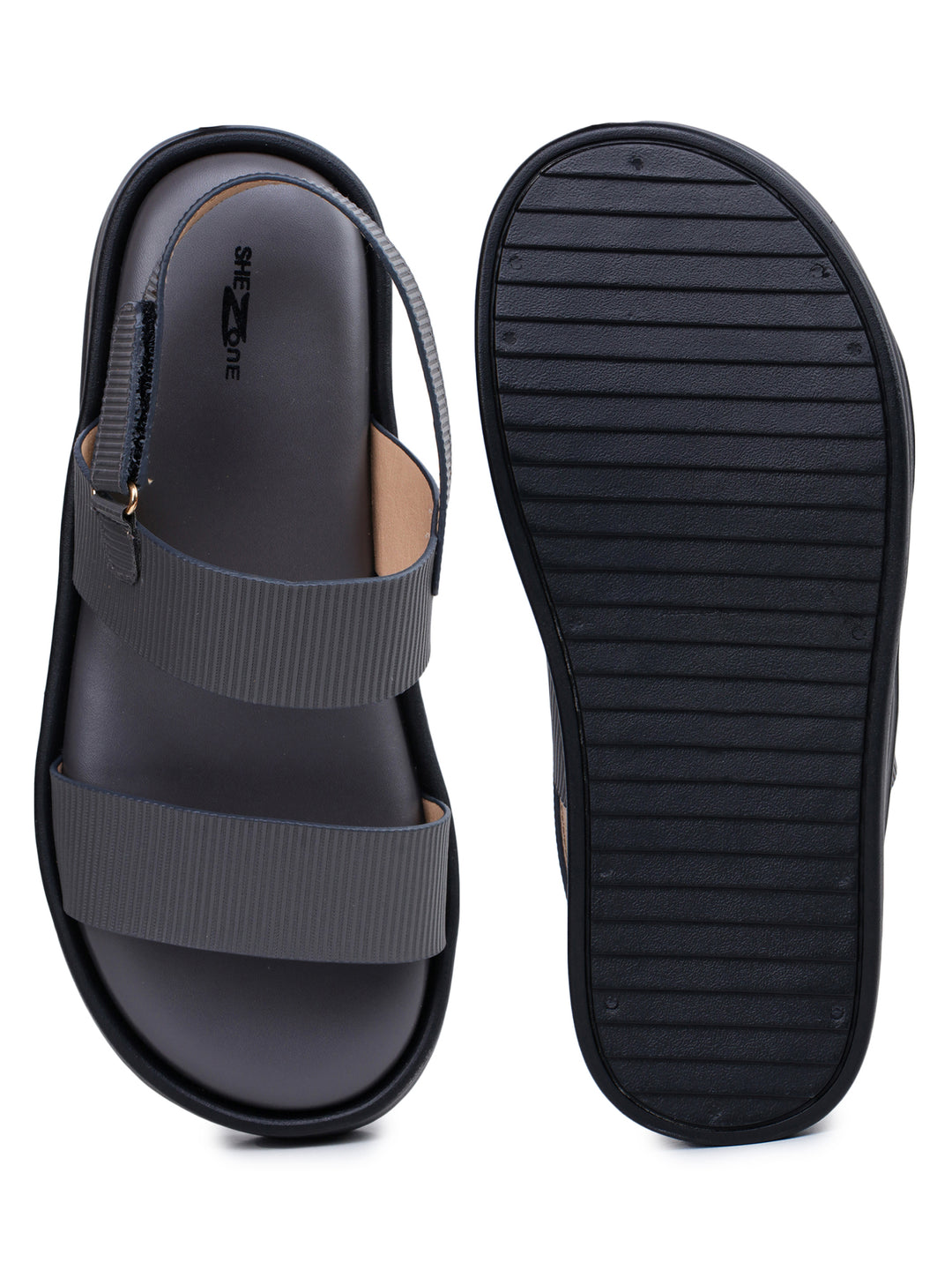 Shezone Grey Women Heels