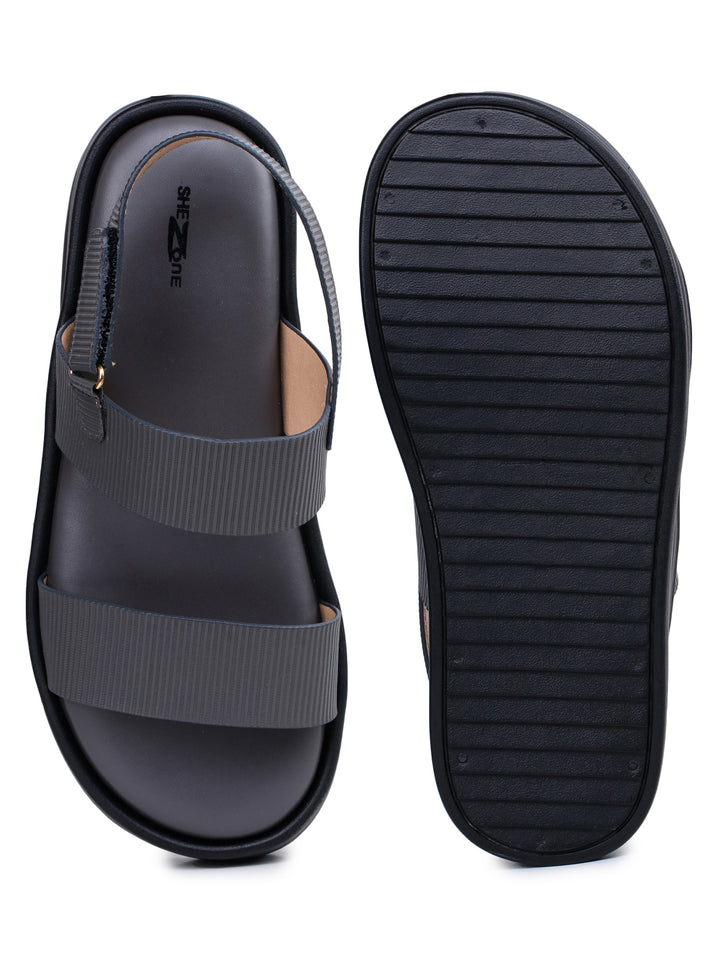Shezone Grey Women Heels