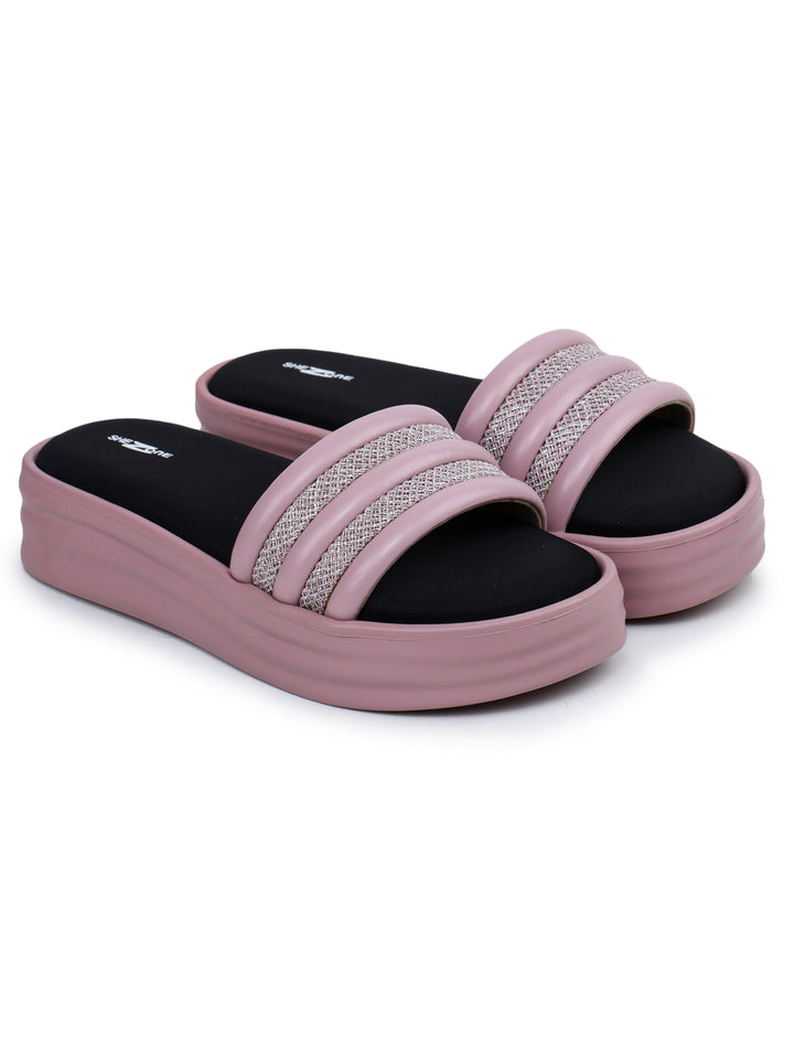 Shezone Lavender Women Heels