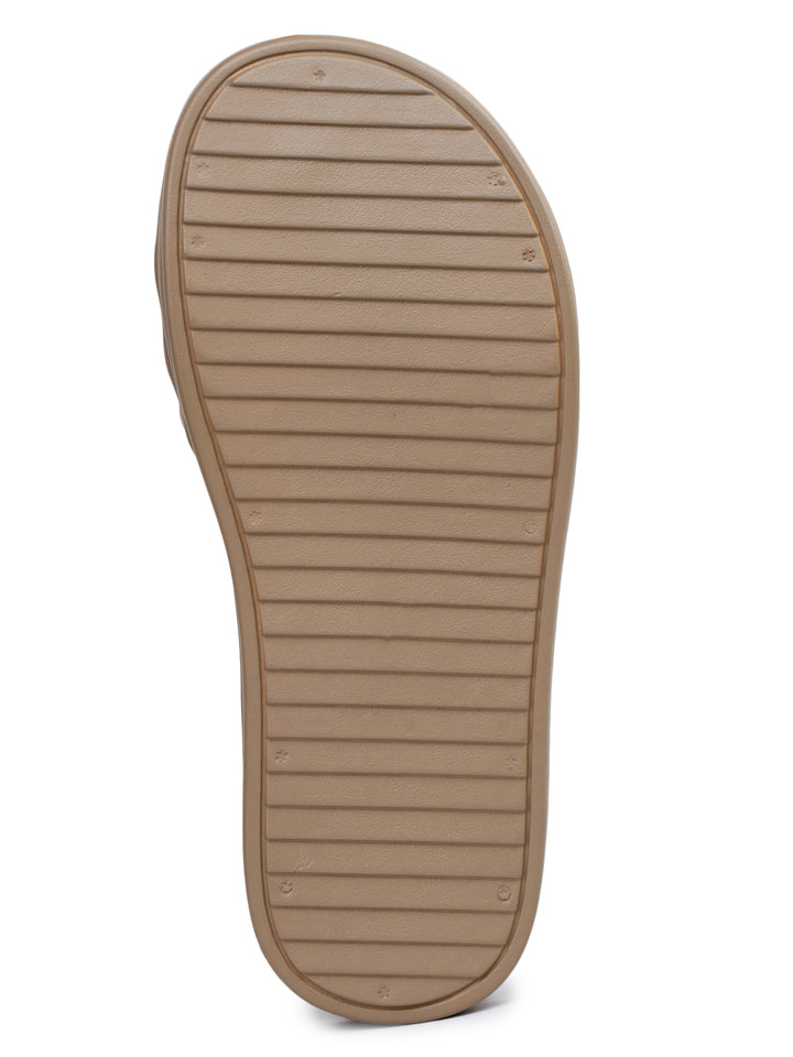 Shezone Beige Women Heels