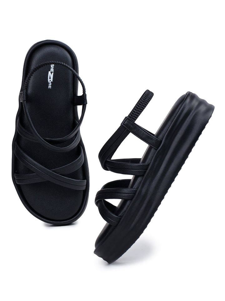 Shezone Black Women Heels