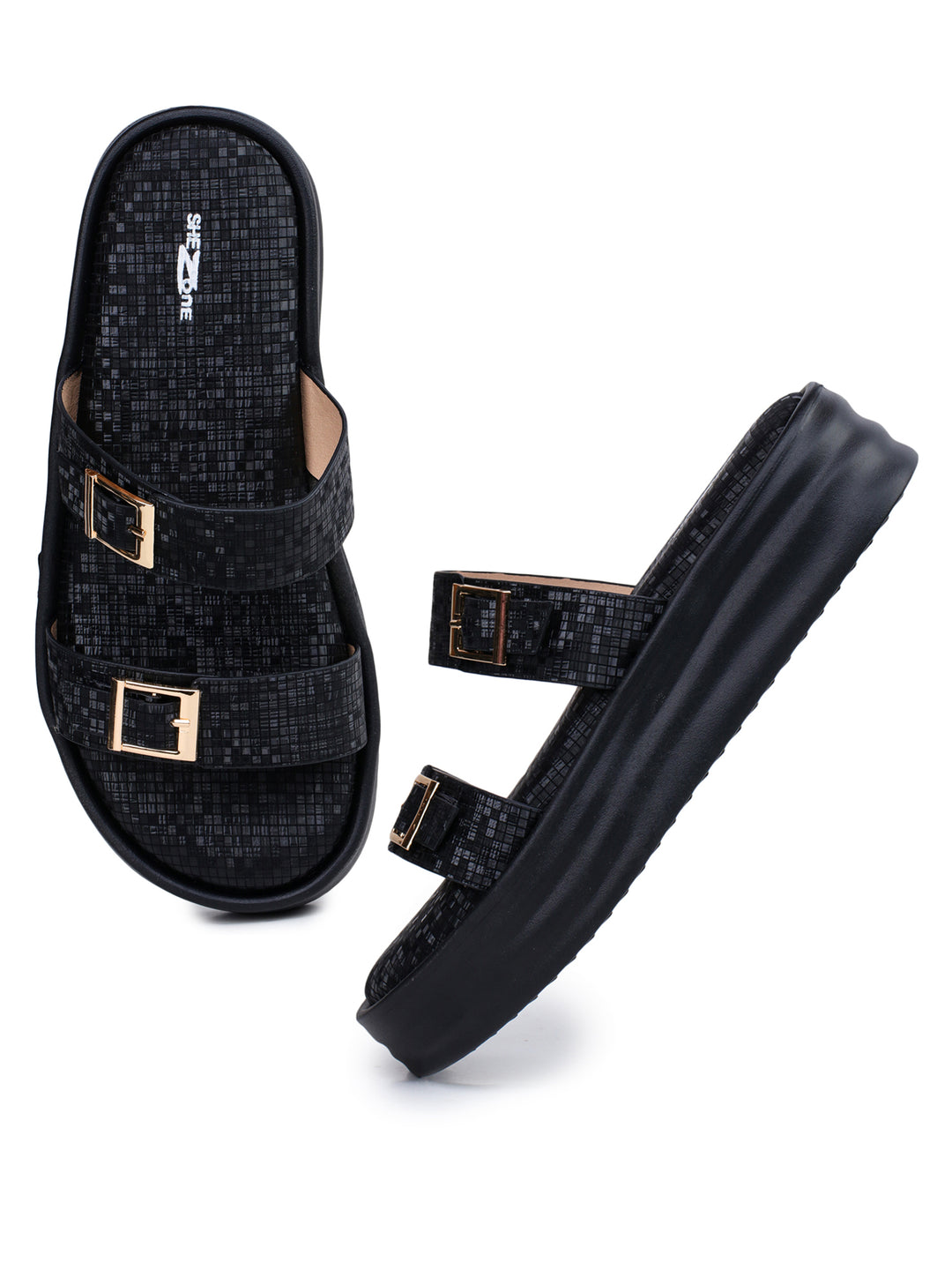 Shezone Black Women Heels