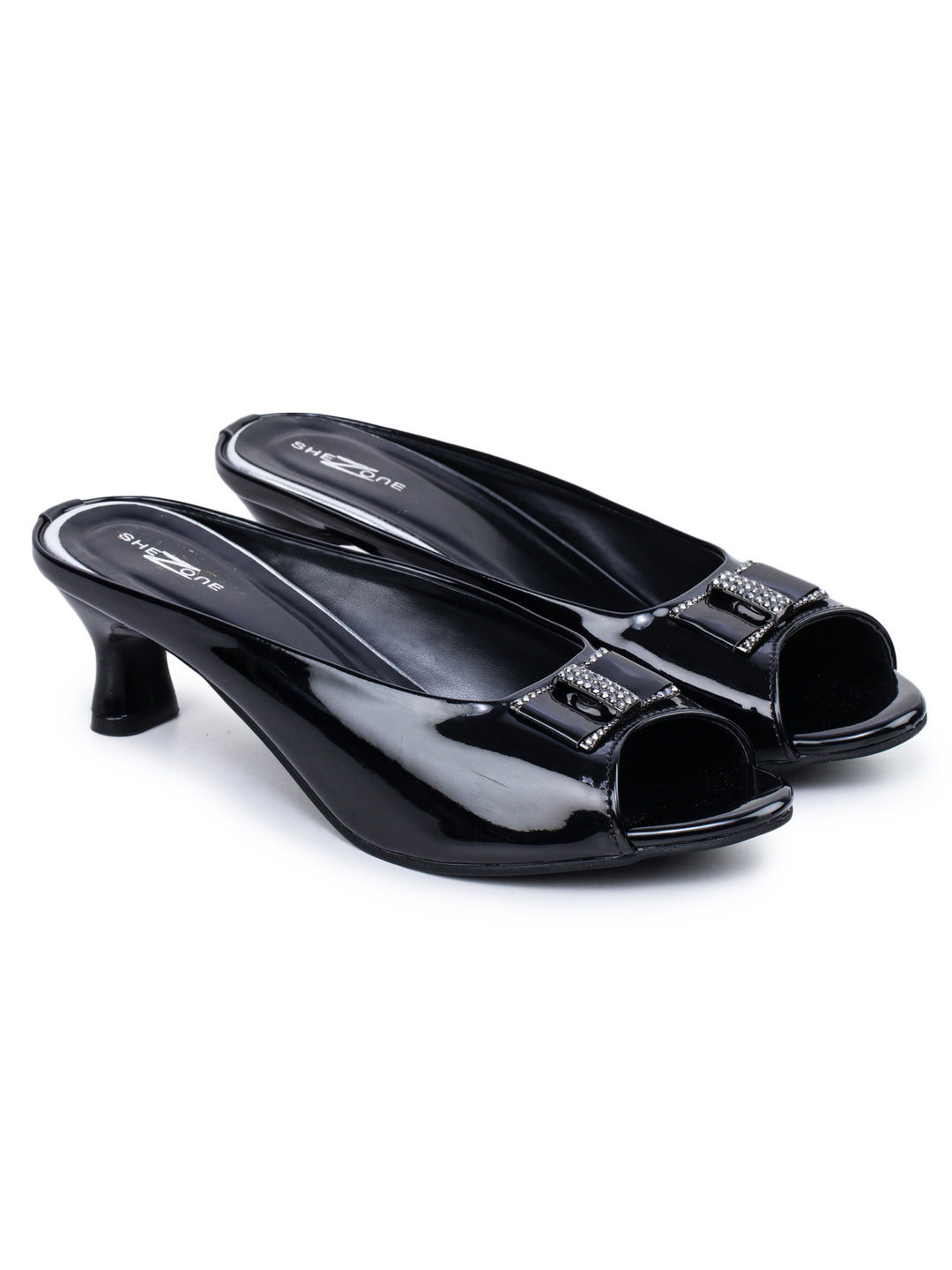 Shezone Black Women Heels