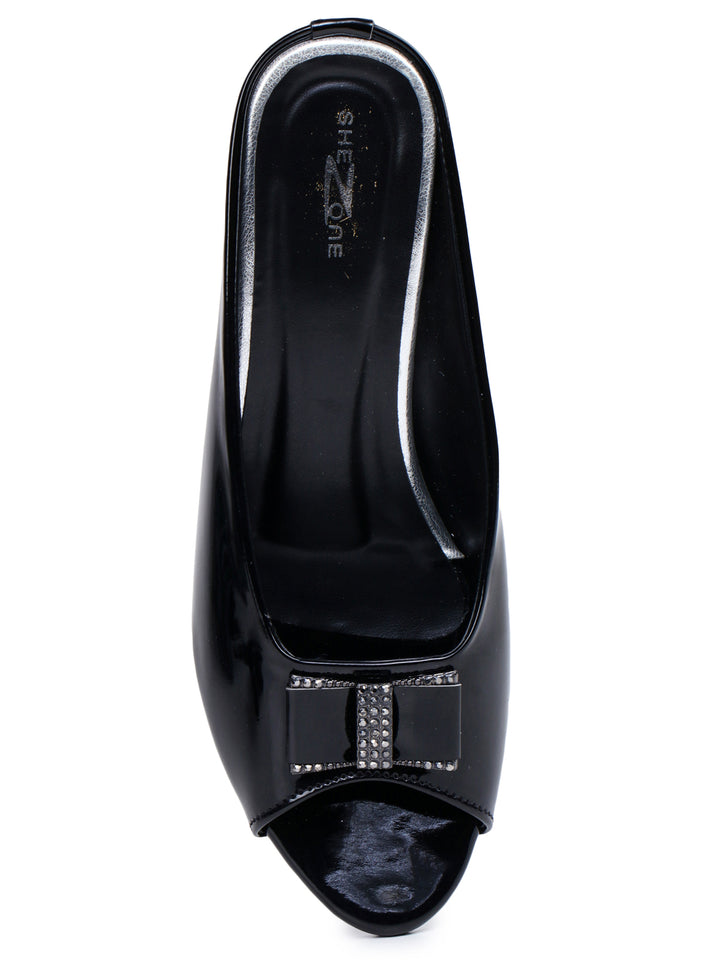 Shezone Black Women Heels