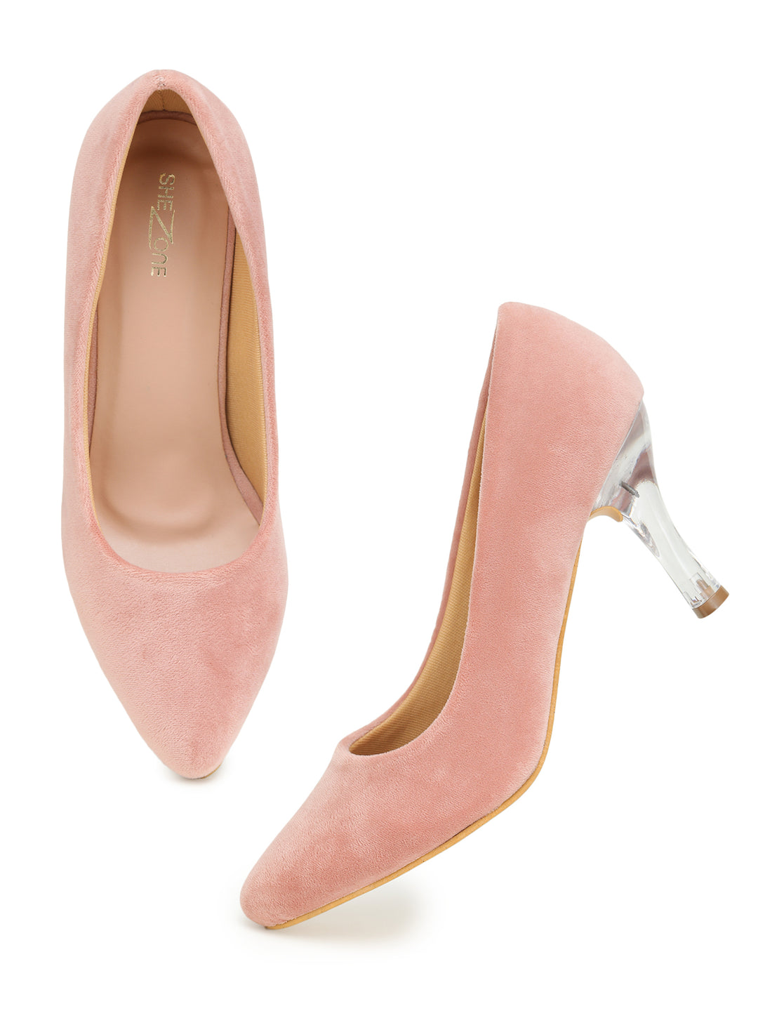 Shezone Peach Women Heels