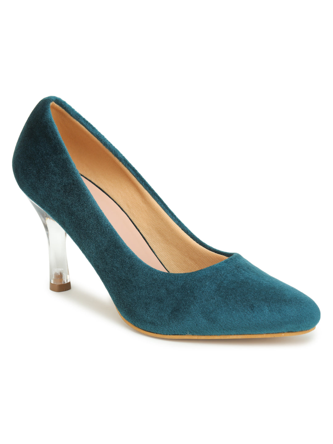Shezone BottleGreen Women Heels