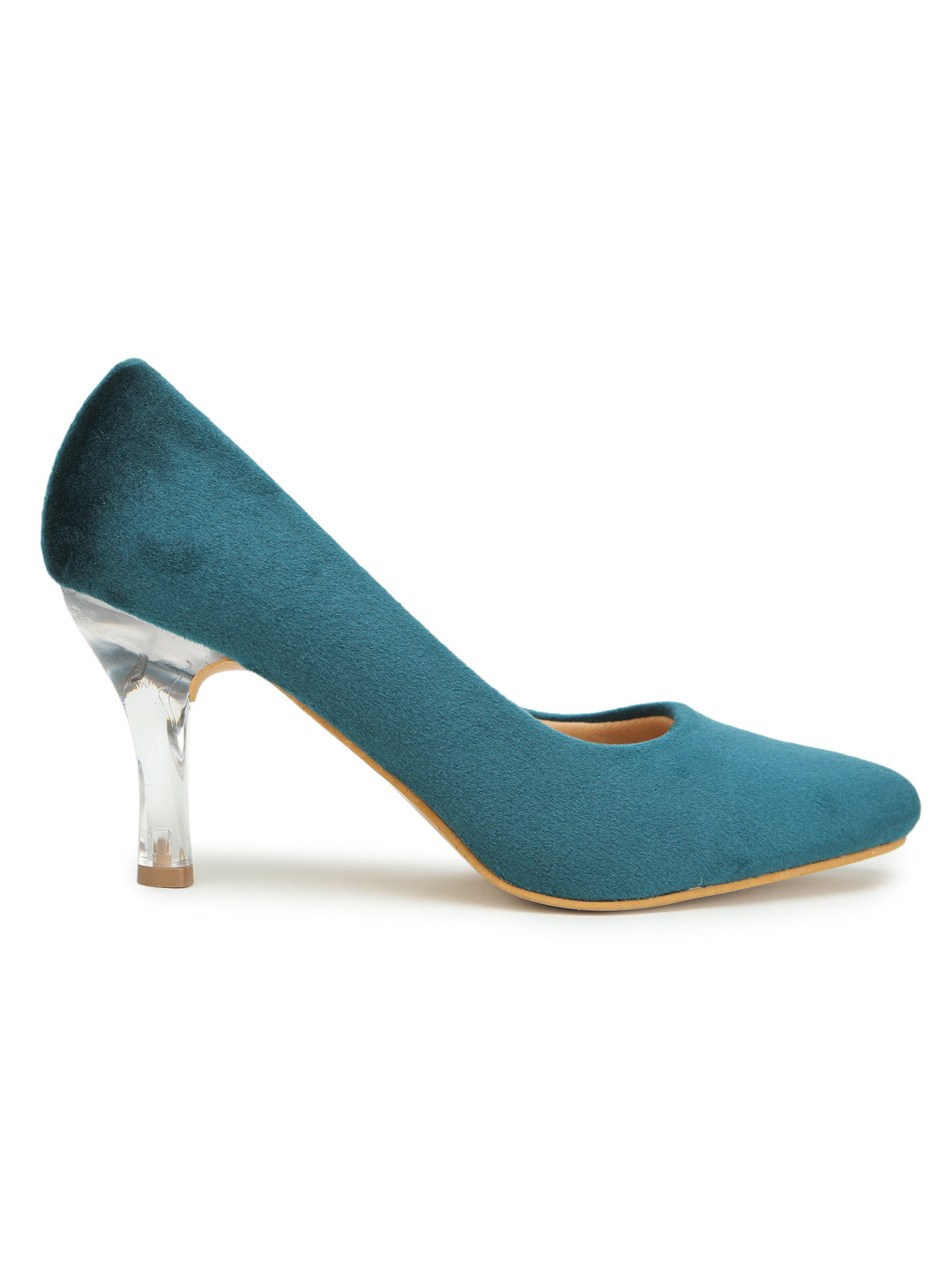 Shezone BottleGreen Women Heels