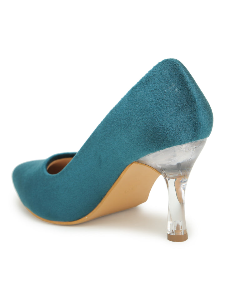 Shezone BottleGreen Women Heels