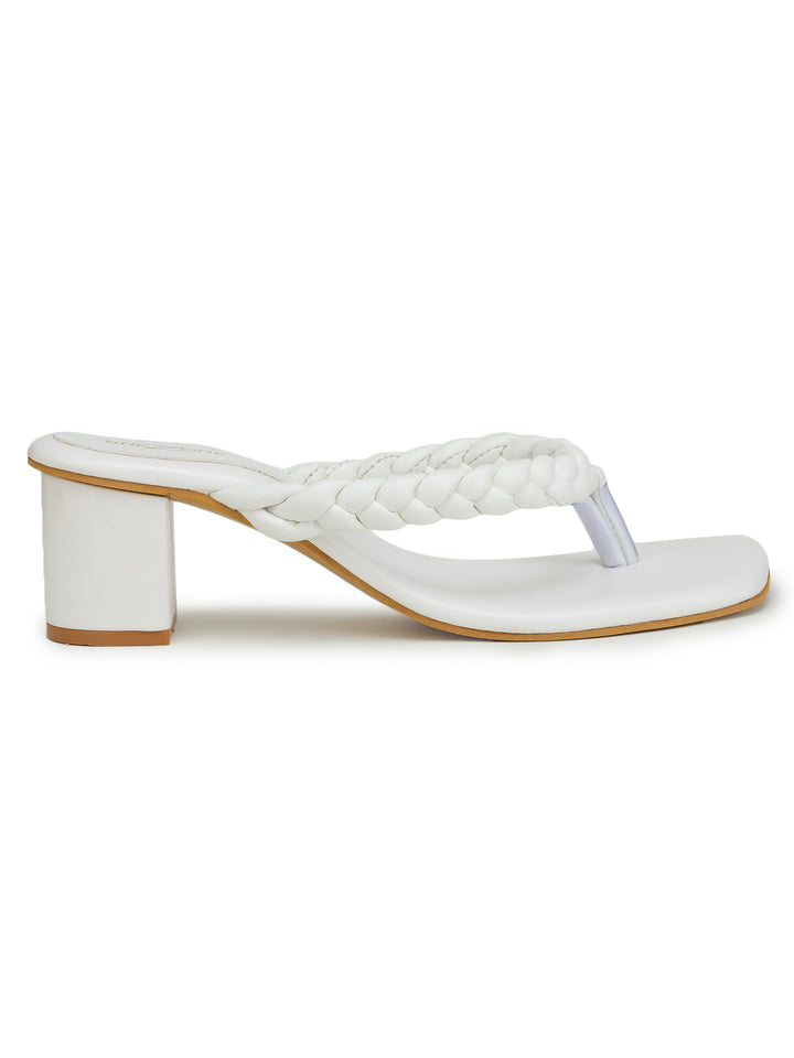 Shezone white Women Heels