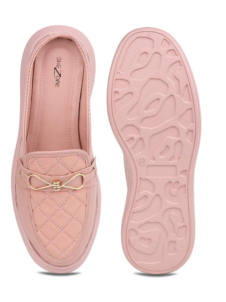 Shezone Peach Women Flats