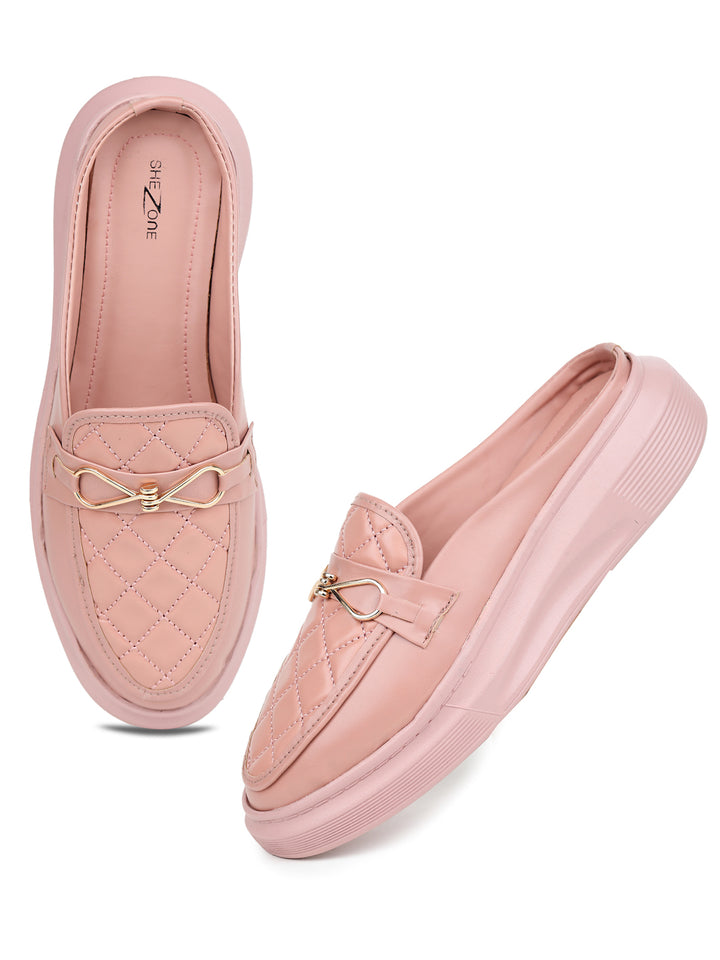 Shezone Peach Women Flats