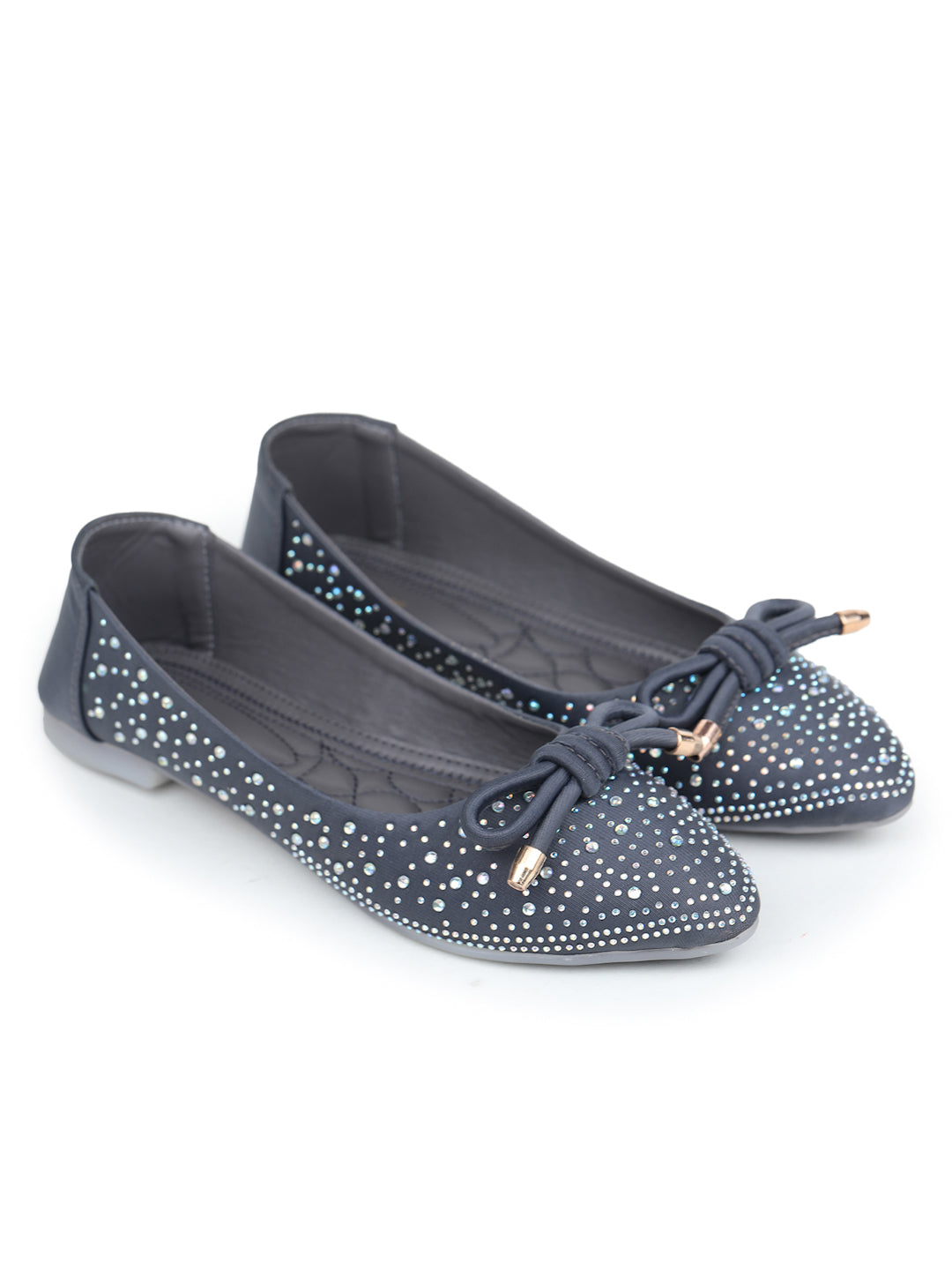 Shezone Grey Women Flats