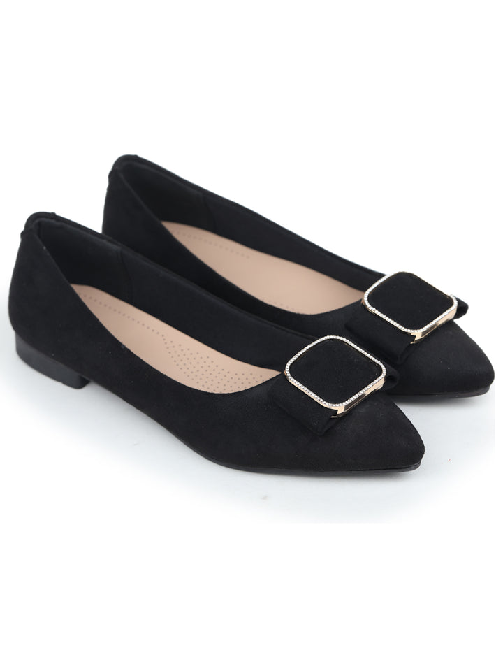 Shezone Black Women Flats