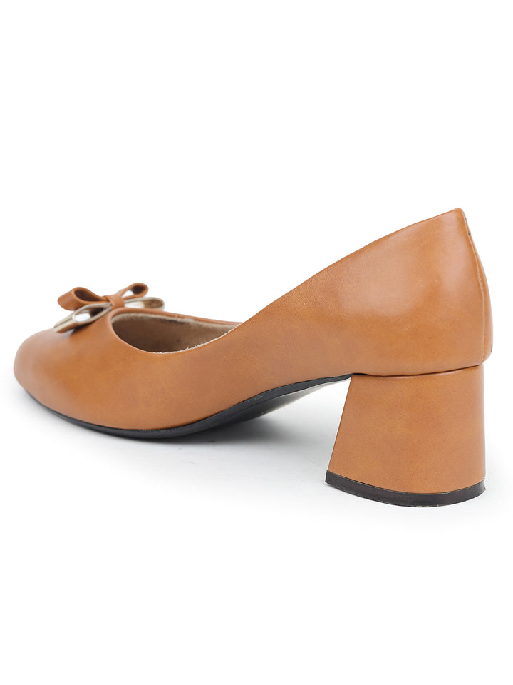 Shezone  Tan  Women Heels