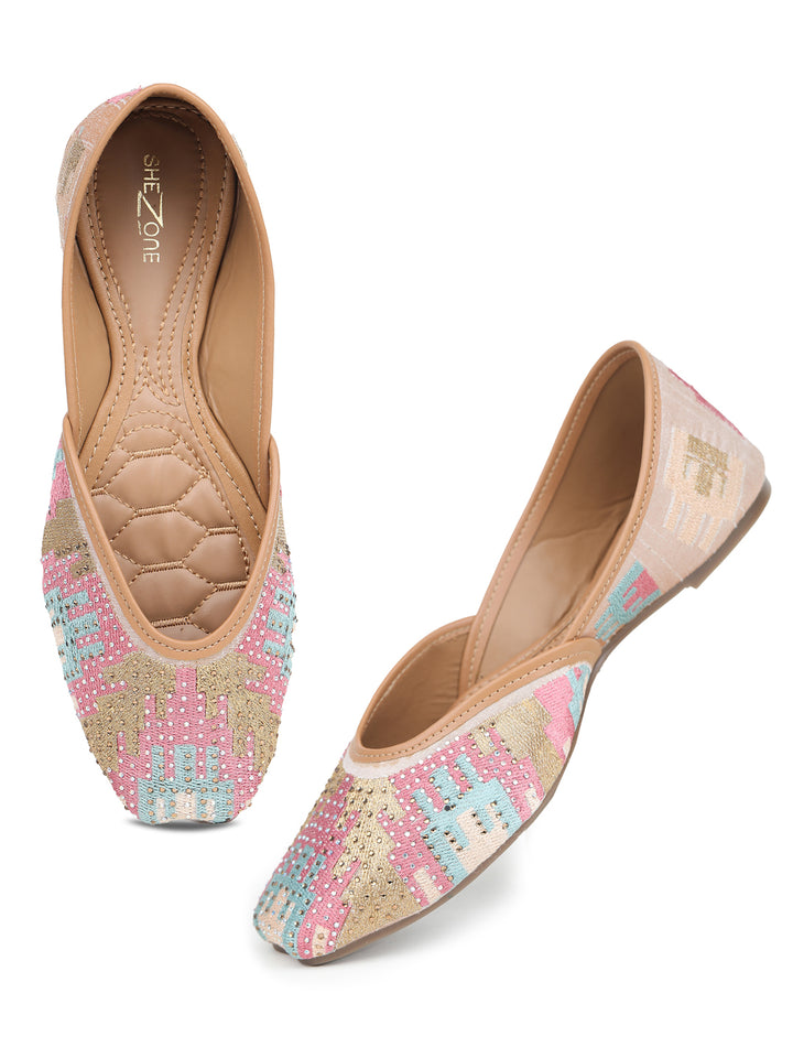 Shezone Peach Women Flats