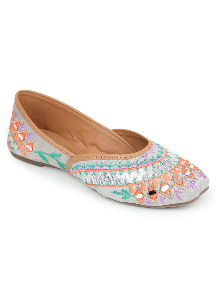 Shezone Grey Women Flats