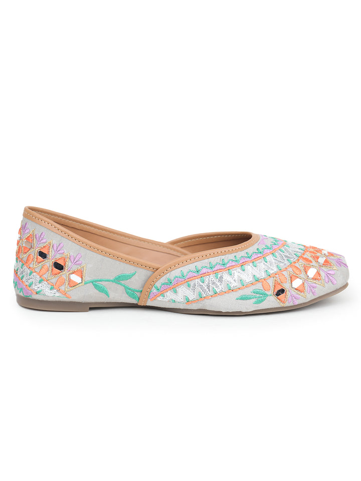 Shezone Grey Women Flats