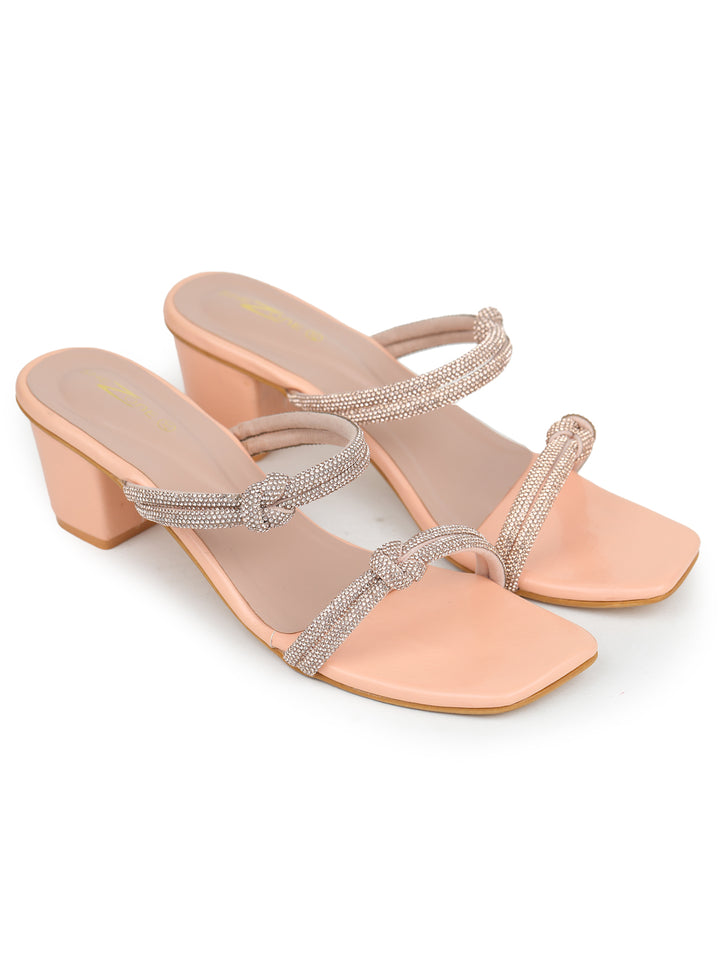Shezone Peach Women Heels