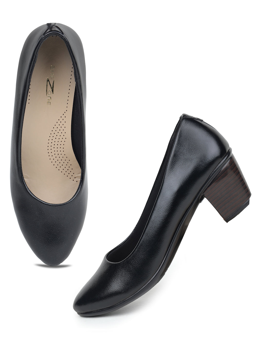Shezone Black Women Heels
