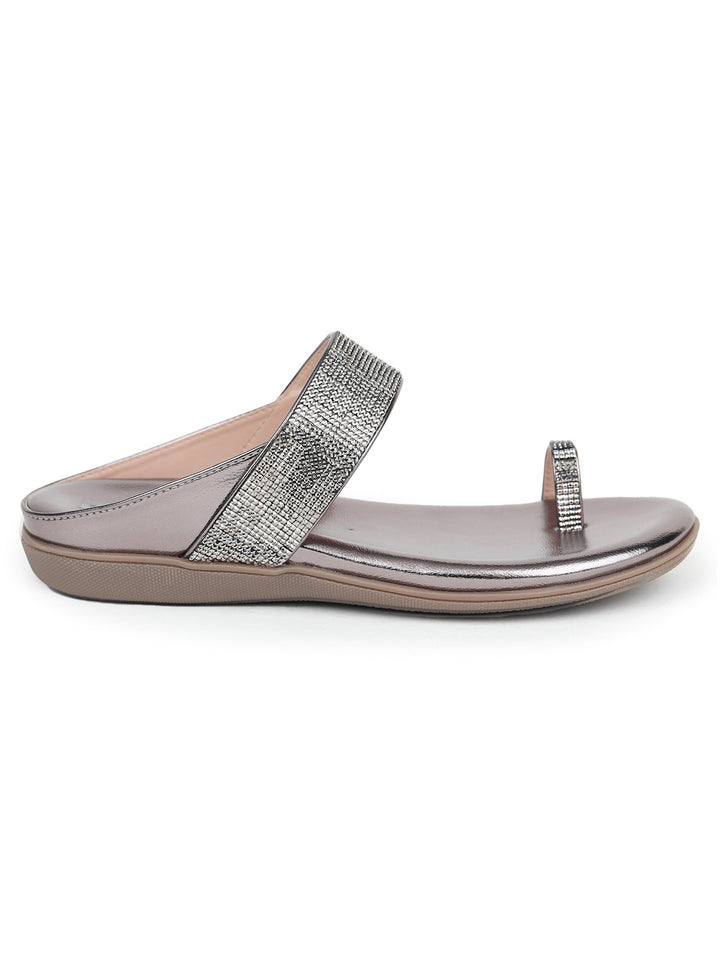 Shezone Grey Women Flats