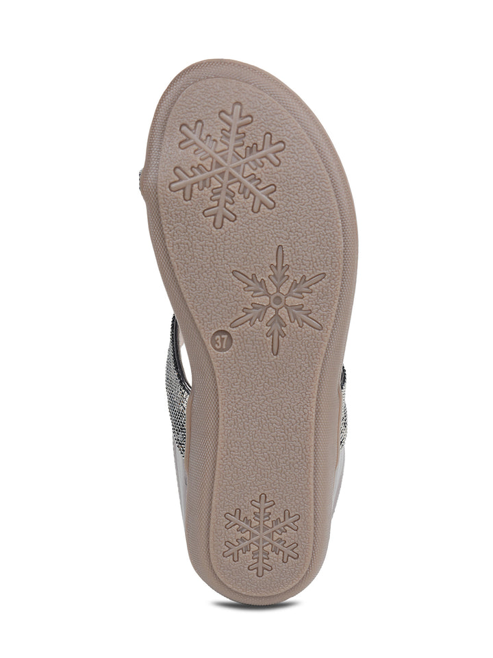 Shezone Grey Women Flats