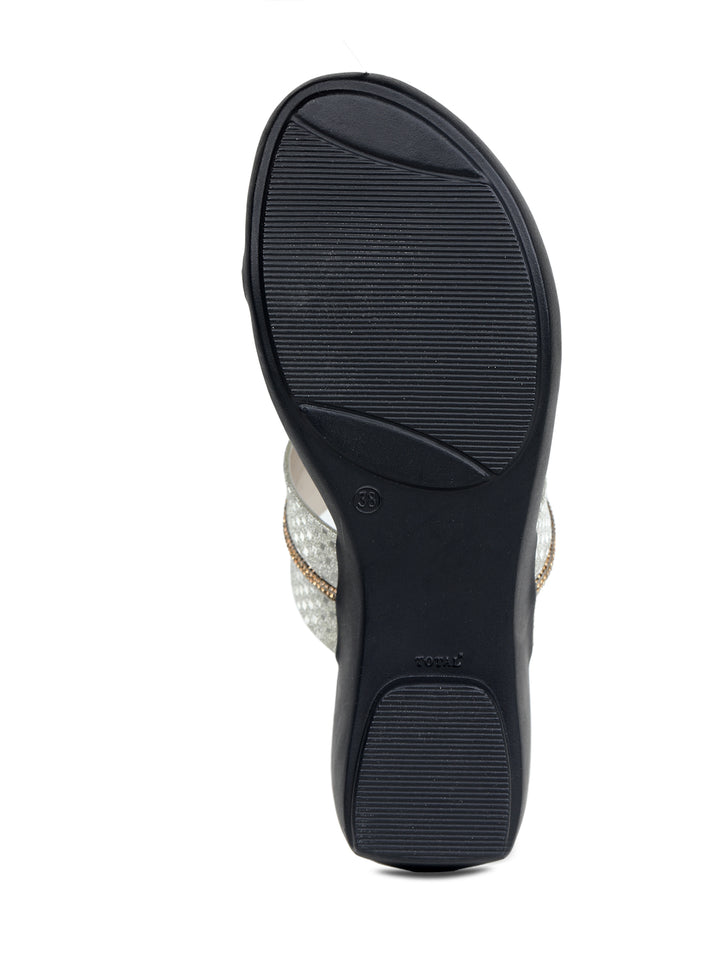 Shezone Golden Women Heels