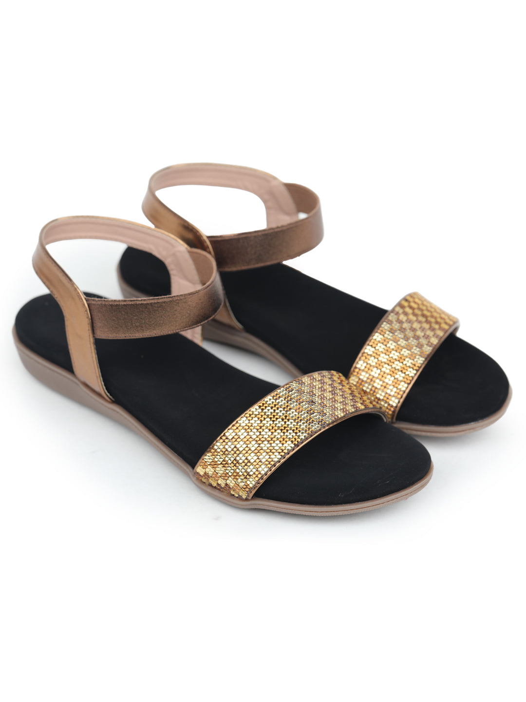 Shezone Copper Women Flats