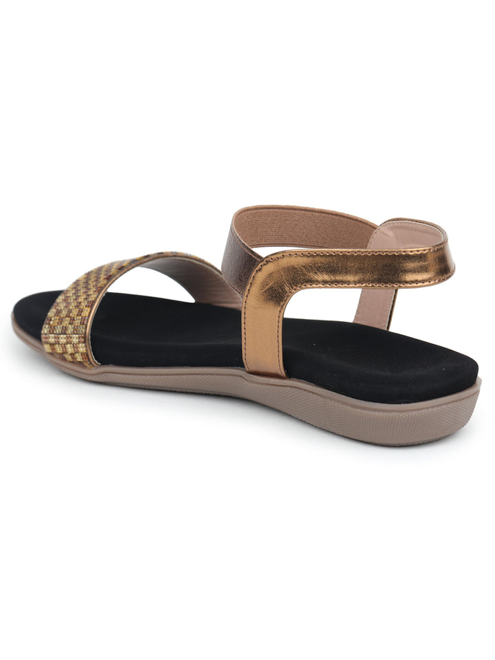 Shezone Copper Women Flats