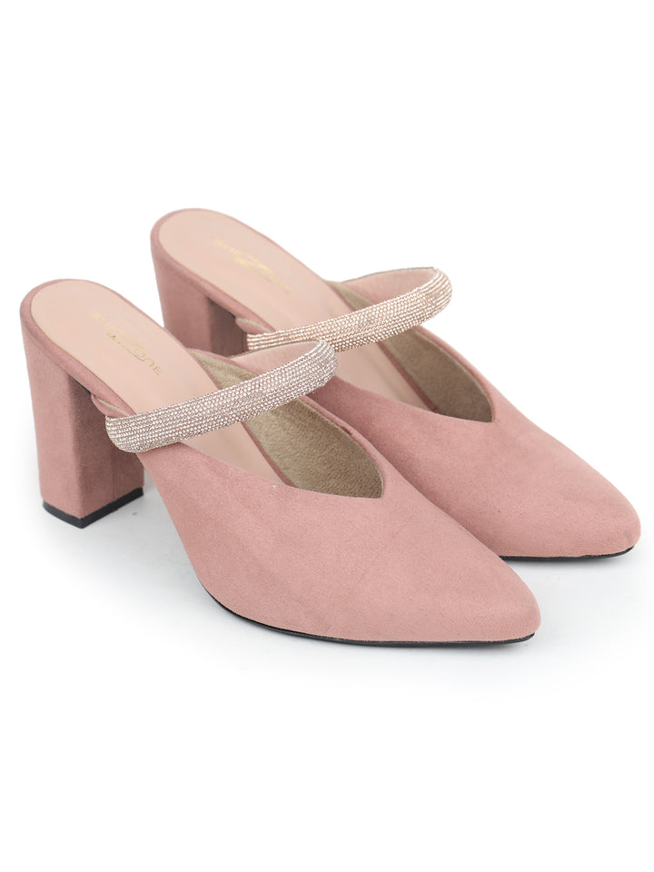 Shezone Peach Women Heels