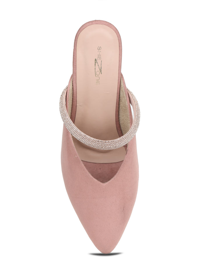 Shezone Peach Women Heels