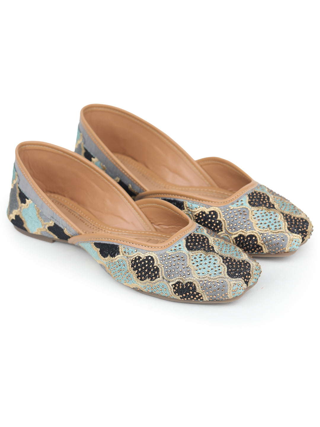 Shezone Grey Women Flats