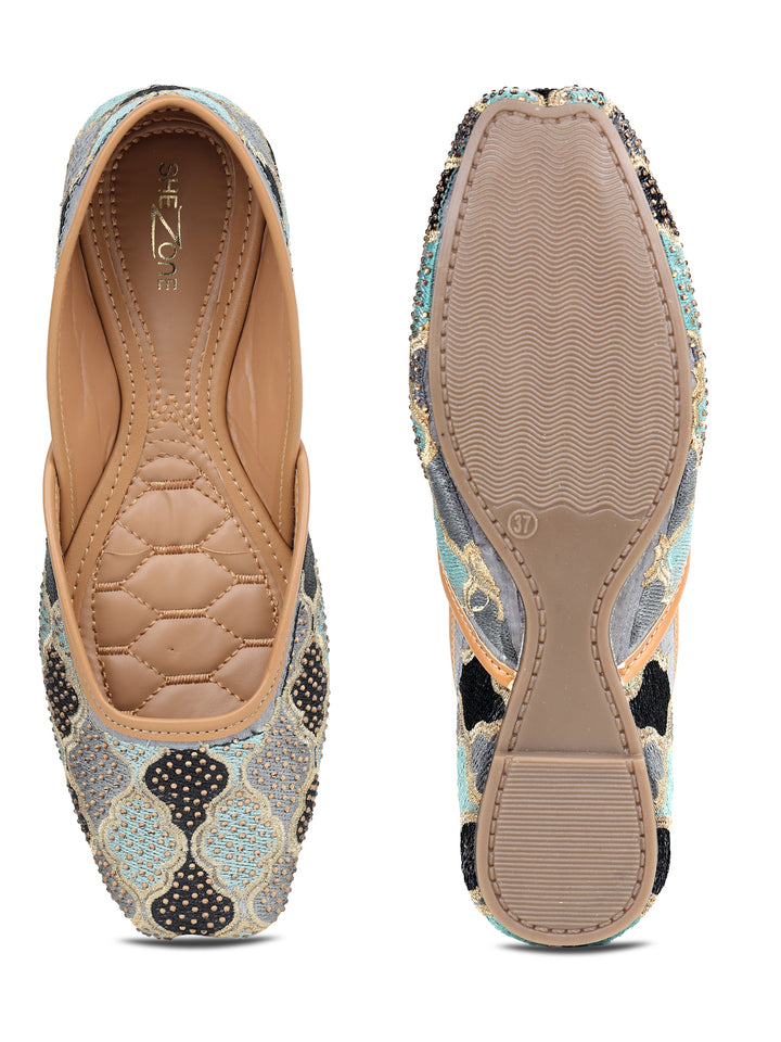 Shezone Grey Women Flats