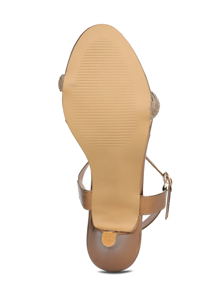 Shezone Copper Women Heels