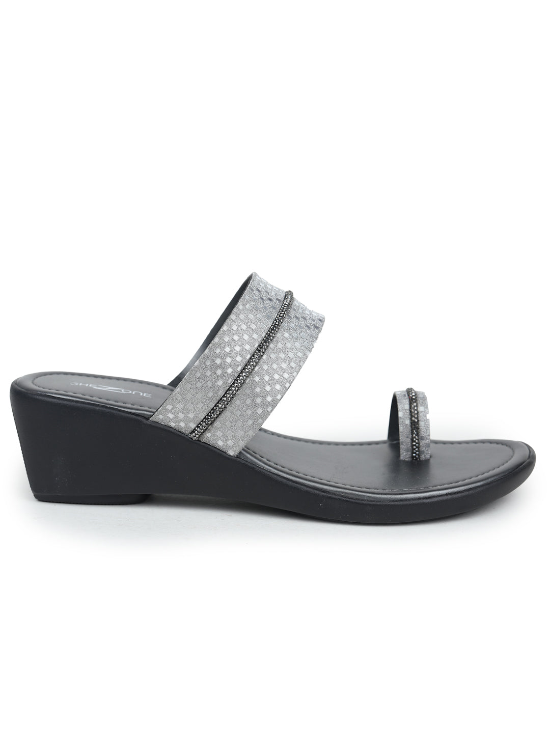 Shezone Grey Women Heels