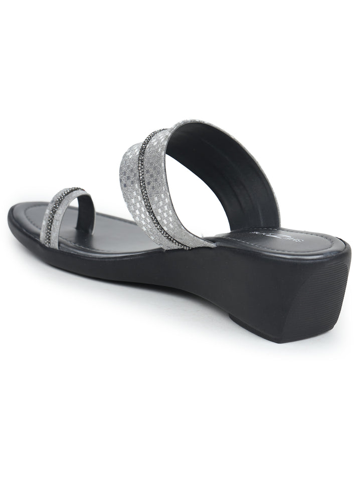 Shezone Grey Women Heels
