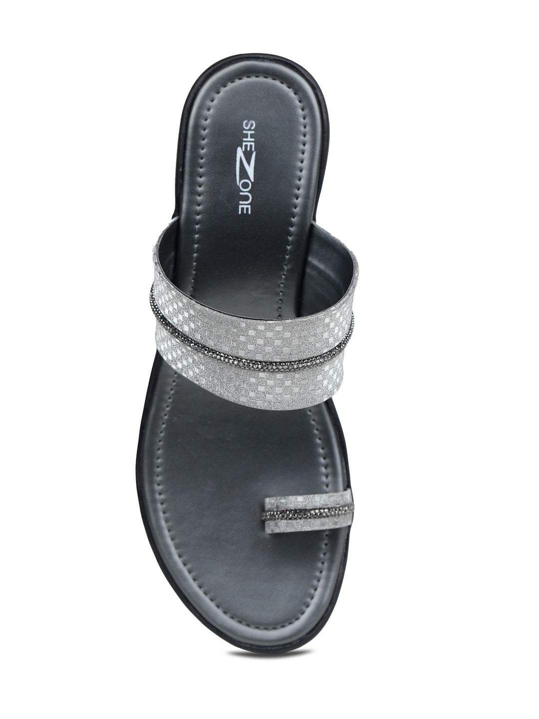 Shezone Grey Women Heels