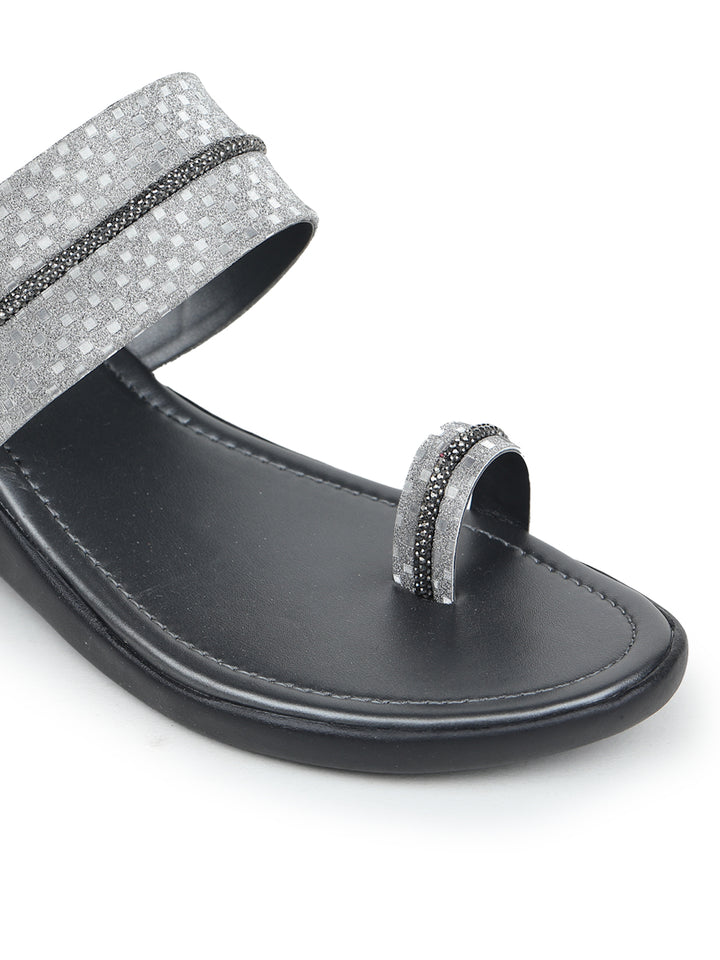 Shezone Grey Women Heels