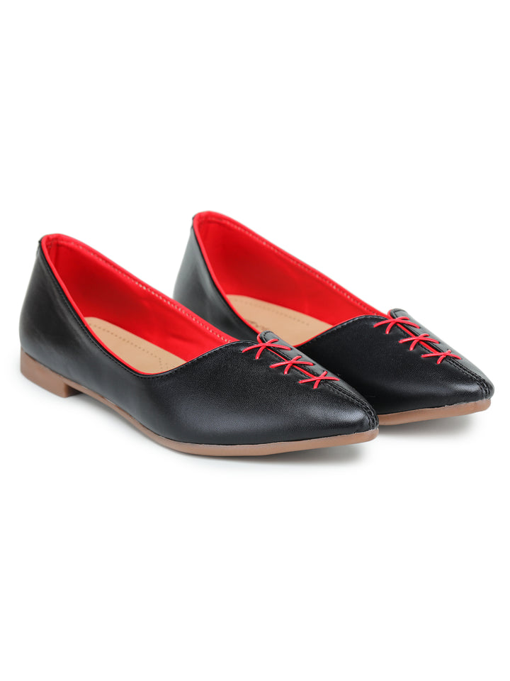 Shezone Black Women Flats
