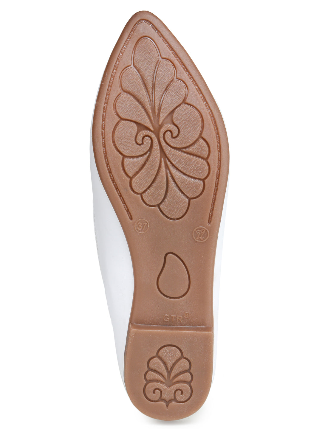 Shezone White Women Flats