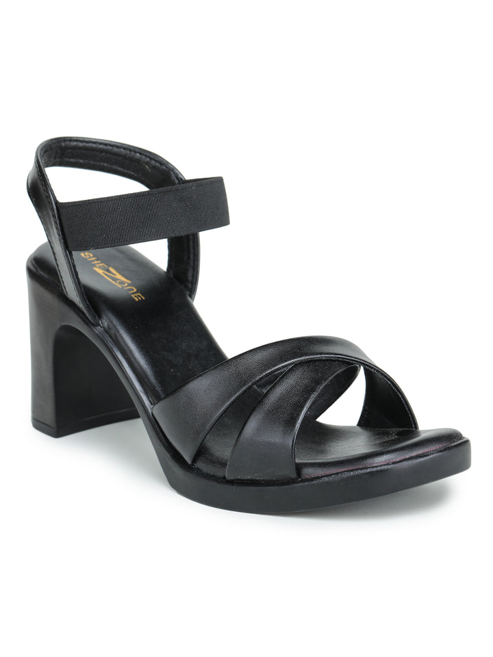 Shezone Black Women Heels