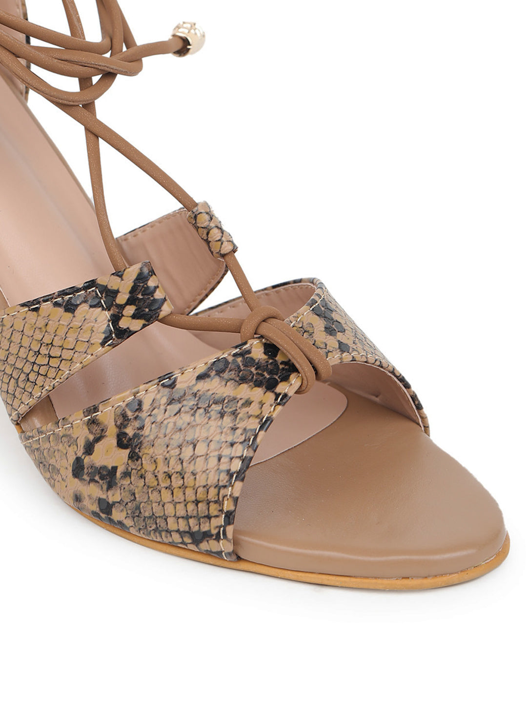 Shezone Tan Women Heels